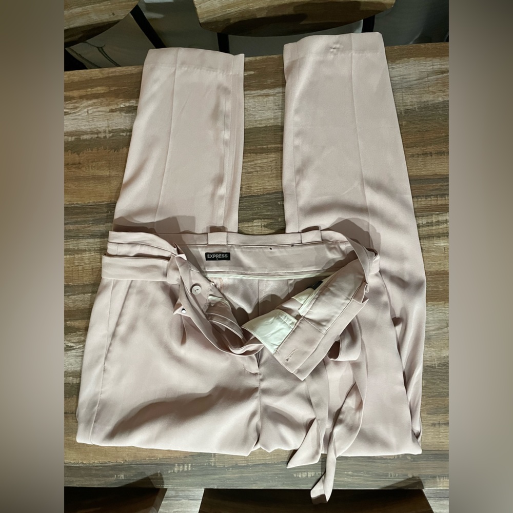 Paperbag waist trousers/pants